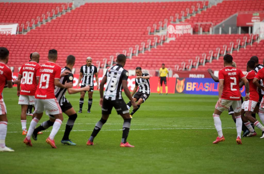  Ceará volta a jogar bem e buscou o empate com Internacional fora de casa!