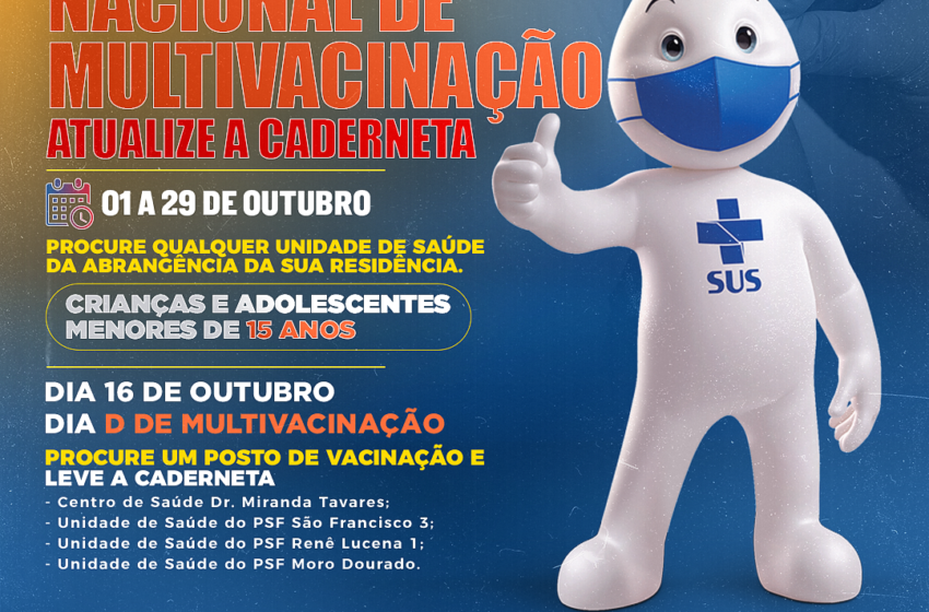  Brejo Santo: Campanha Nacional de Multi vacinação 2021.