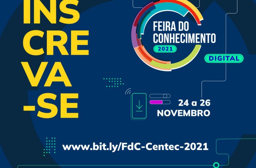  CVT BREJO SANTO,CONVIDAM A TODOS PARA A FEIRA DO CONHECIMENTO DIGITAL.