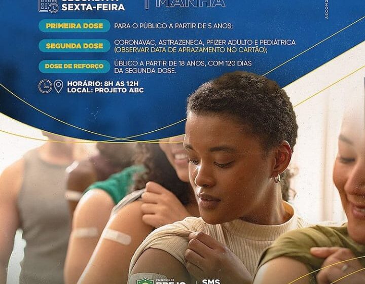  Brejo Santo: Vacinação contra Covid 19 continua no município.