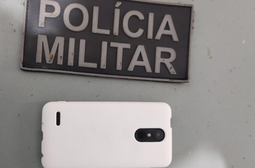  Milagres: Polícia Militar recupera celular roubado e prende acusado.