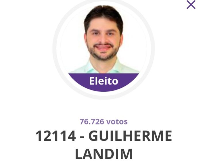  Brejo Santo: Deputado Guilherme Landim é reeleito.