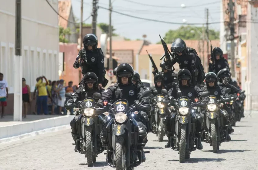  Governo do Ceará entrega 70ª base do Raio no Ceará, no município de Nova Russas.