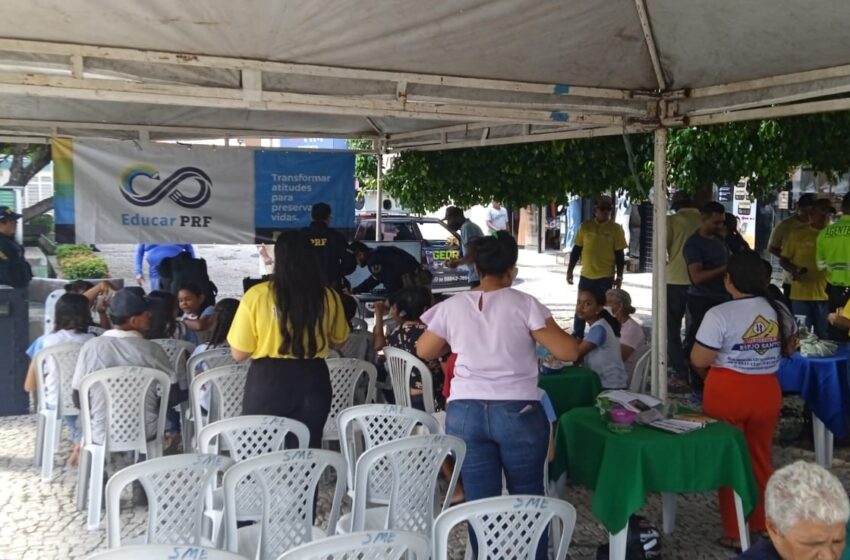  Brejo Santo: Demutran realiza programação Maio amarelo.