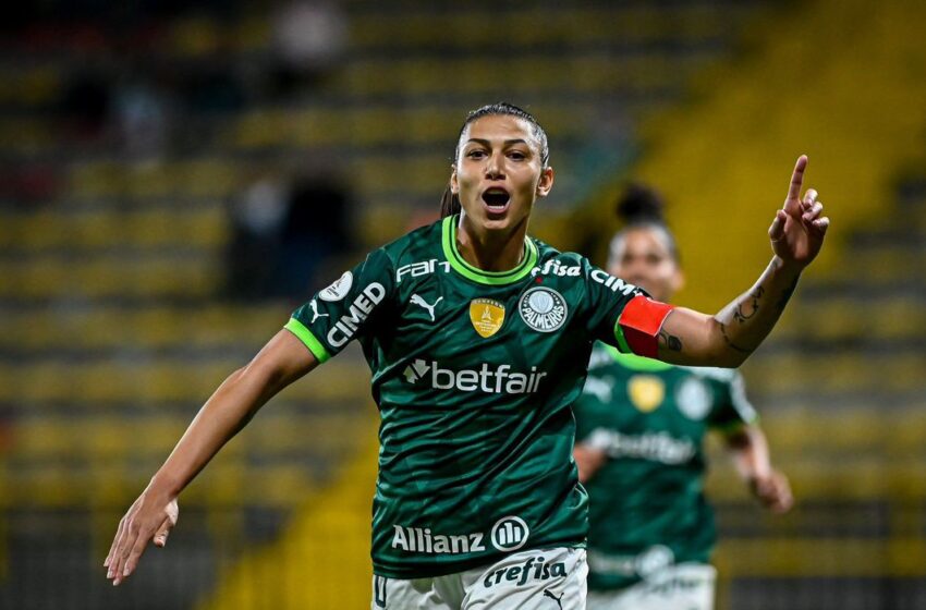  Palmeiras goleia Olimpia e avança à semifinal da Libertadores feminina.