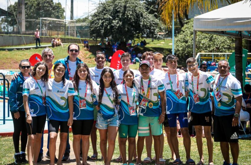  Ceará conquista 45 medalhas nos Jogos Escolares Brasileiros.
