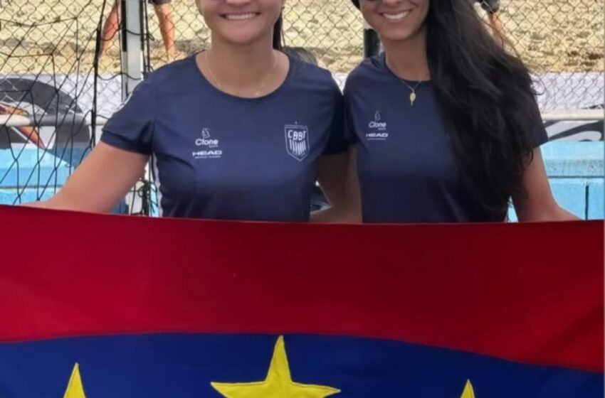  Dupla feminina de Beach Tênis de Brejo Santo é campeã na Colômbia.