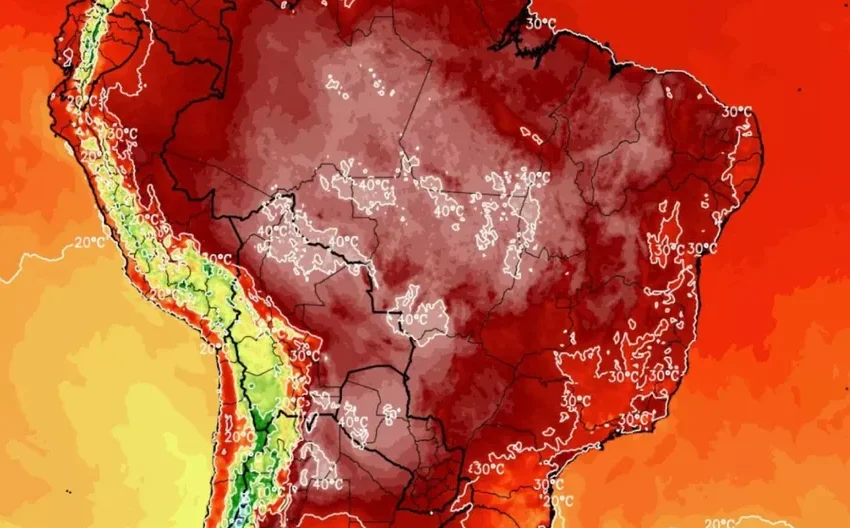  Estudo da NASA mostra que Brasil pode se tornar inabitável em 50 anos.