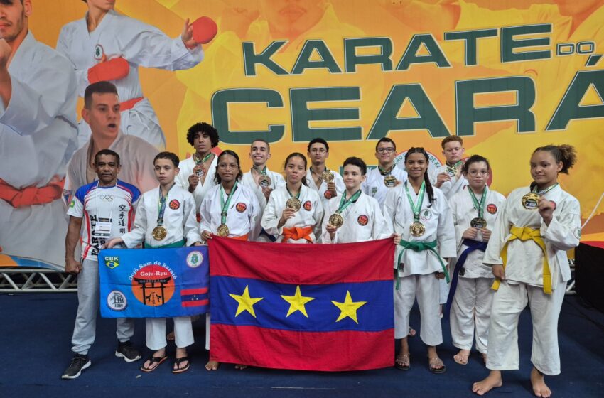  Brejo Santo: Equipe Karatê é destaque no campeonato Cearense.