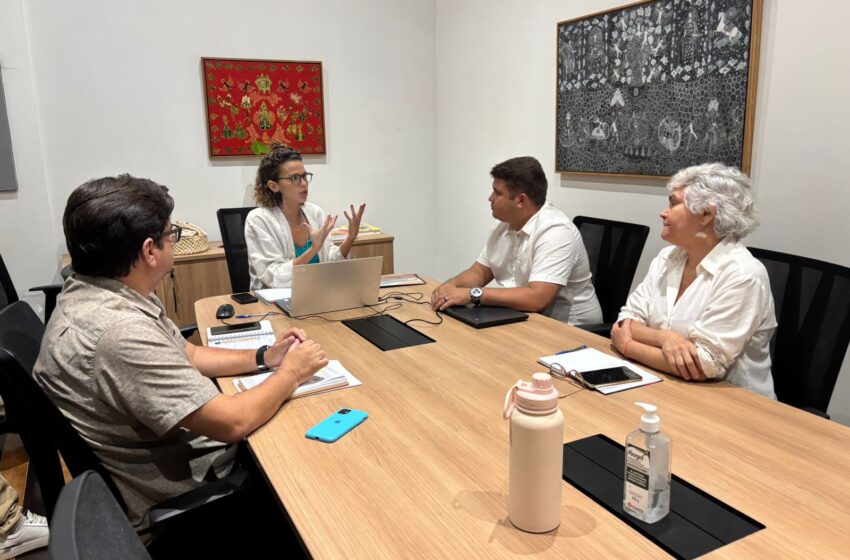  Secretário de Cultura de Brejo Santo se reúne com a Secretária da Cultura do Ceará para fortalecer parcerias