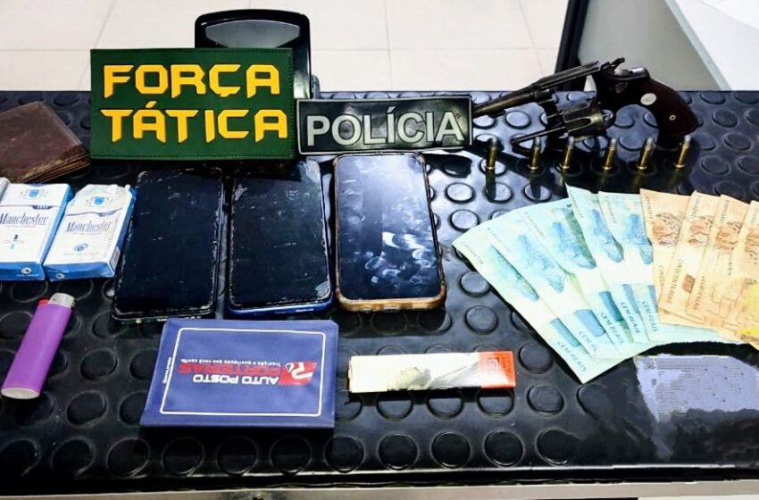  Brejo Santo: Polícia efetua prisão por porte ilegal de arma de fogo.