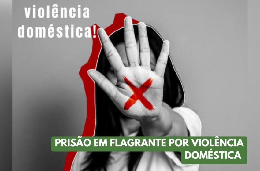  Brejo Santo: Polícia Militar prende homem por violência a Mulher.