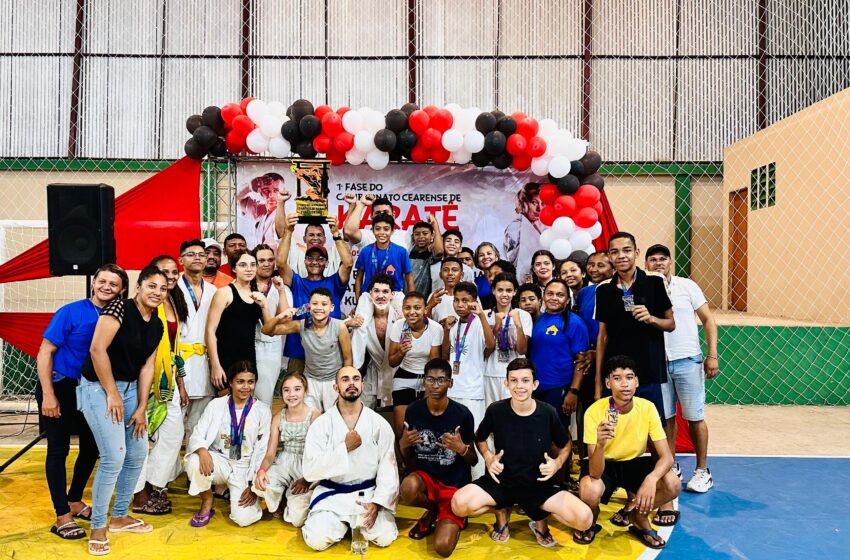  Equipe de Karatê de Brejo Santo conquista 1º lugar na 1ª Fase do Campeonato Cearense de Karatê Full Contact.