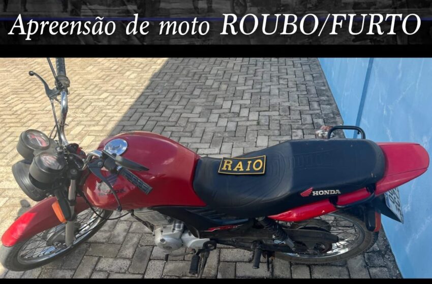  AURORA: EQUIPE BPRAIO RECUPERA VEÍCULO COM QUEIXA DE ROUBO/FURTO.
