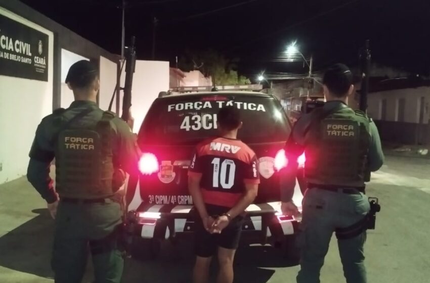  Brejo Santo: Polícia Militar prende homem por tentativa de estupro.