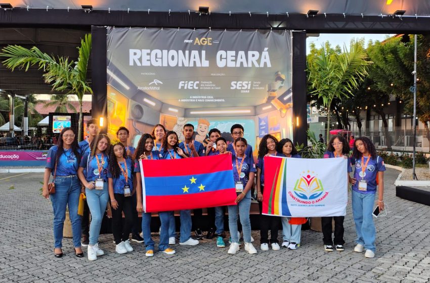 Estudantes de Brejo Santo se destacam no Torneio de Robótica Educacional durante o Festival Regional SESI de Educação