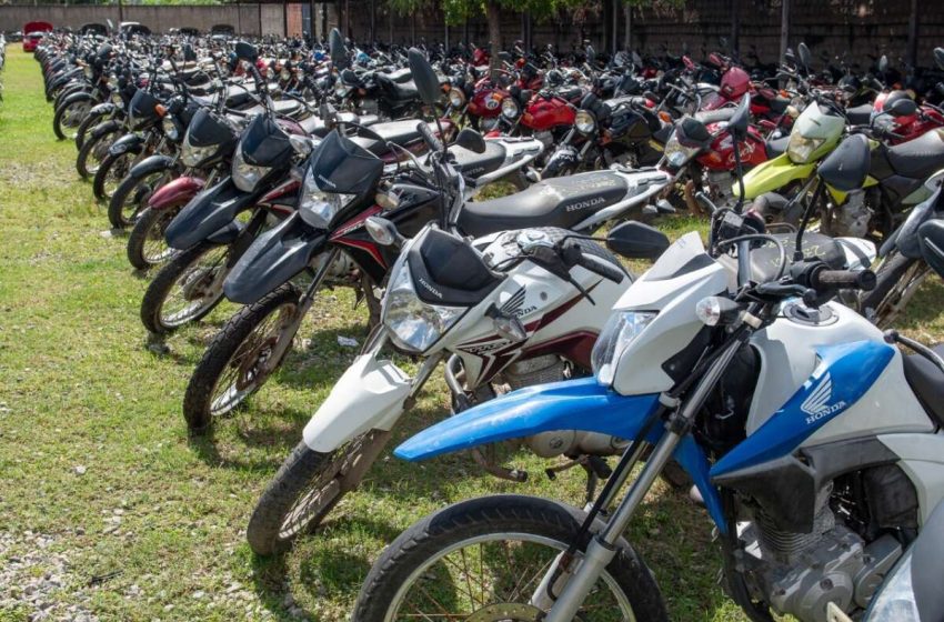  Detran-CE promove leilão virtual com quase 3 mil veículos em Fortaleza.