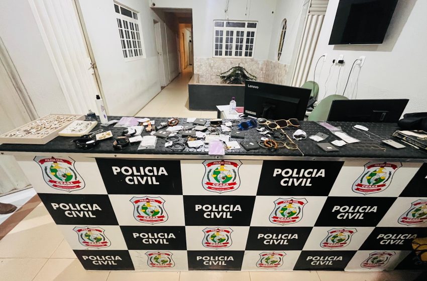  Brejo Santo: Polícia Militar prende suspeitos por arrombamento de Loja.