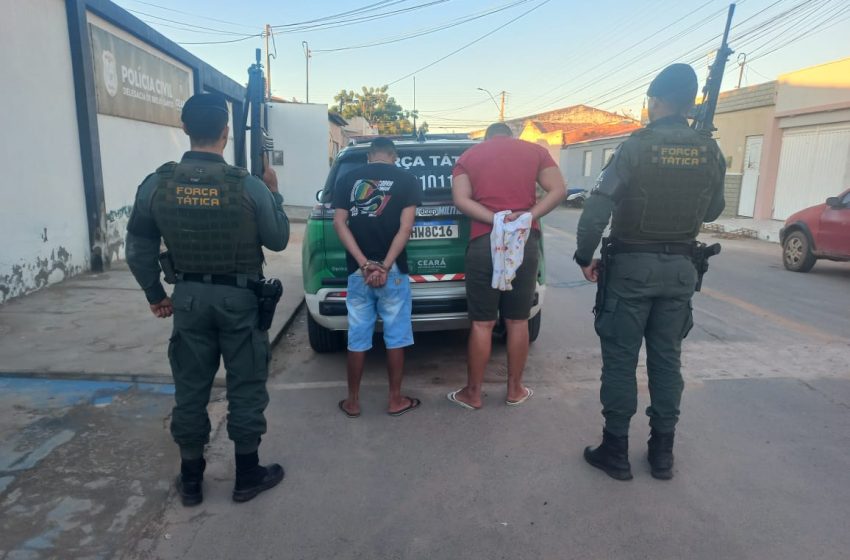  Porteiras: Polícia age rápido e prende suspeitos de Homicídio.