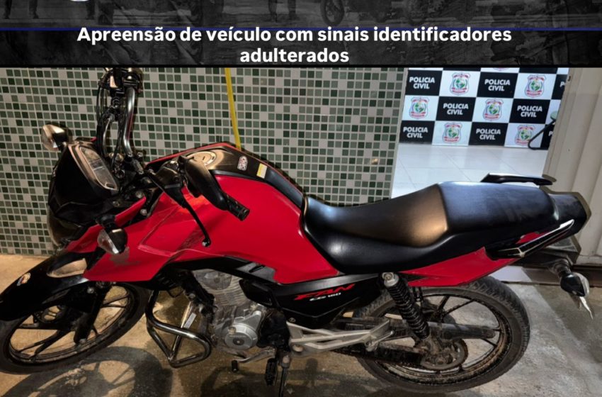  Brejo Santo: Prisão a veiculo com sinais de adulteração.