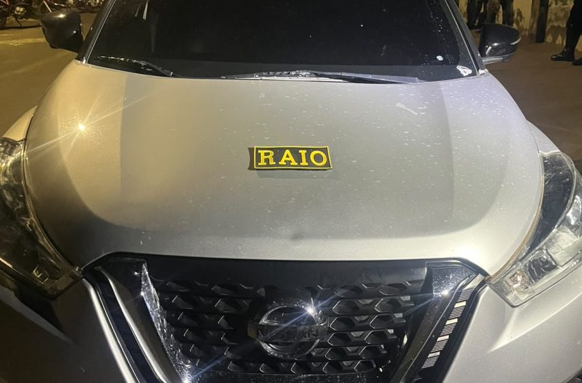  Brejo Santo: Equipe RAIO apreende veículo clonado.