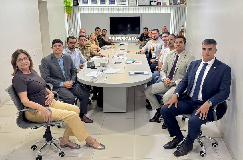  Reunião integrada reúne forças de segurança para alinhar operação da Expobrejo 2026